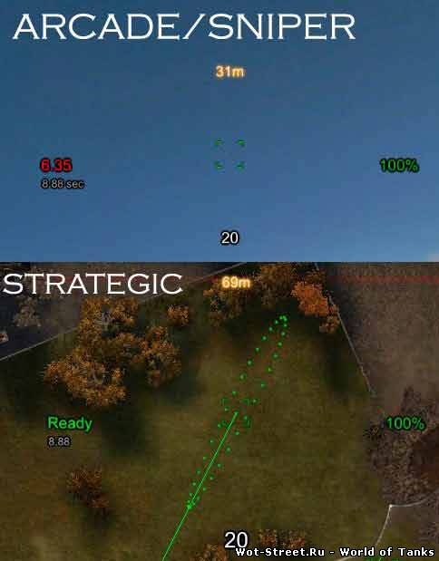 снайперский прицел для world of tanks 0.7.4